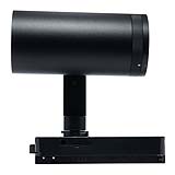 LUMINARIO HS TRACK ADJUSTABLE ZOOM LIGHT NEGRO, 25W, 3000K