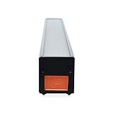 LUMINARIO HS-ION FLOOD LIGHT NEGRO -300MM 12W, 5000K, 570LM