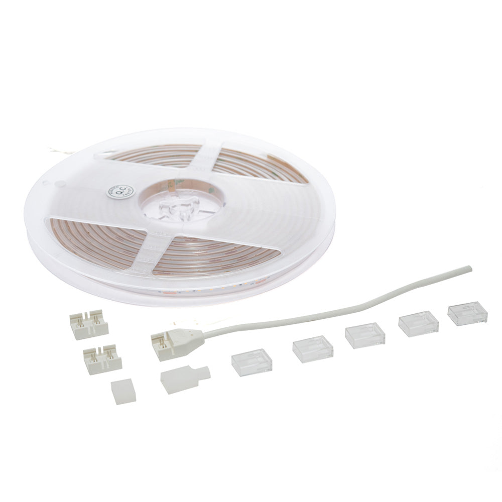 TIRA LED ROLLO DE 5 METROS 9.6W, 4000K, 24V, IP65, EXTERIOR