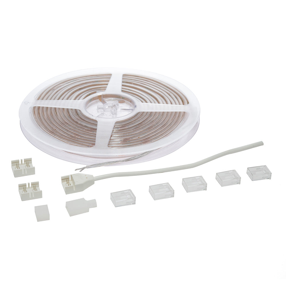 TIRA LED ROLLO DE 5 METROS 9.6W, 6500K, 24V, IP20, EXTERIOR