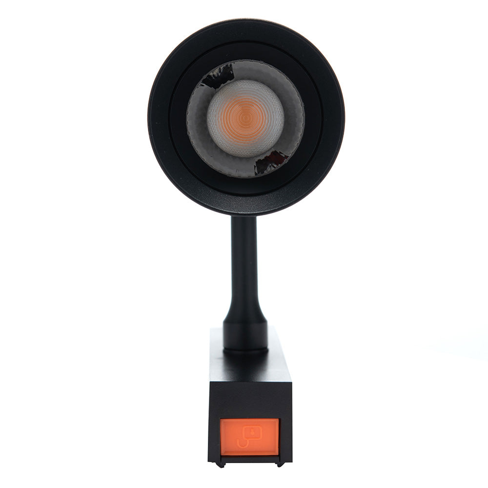 LUMINARIO HS-ION SPOT LIGHT ADJ. NEGRO D55, 10W 3000K, 568LM