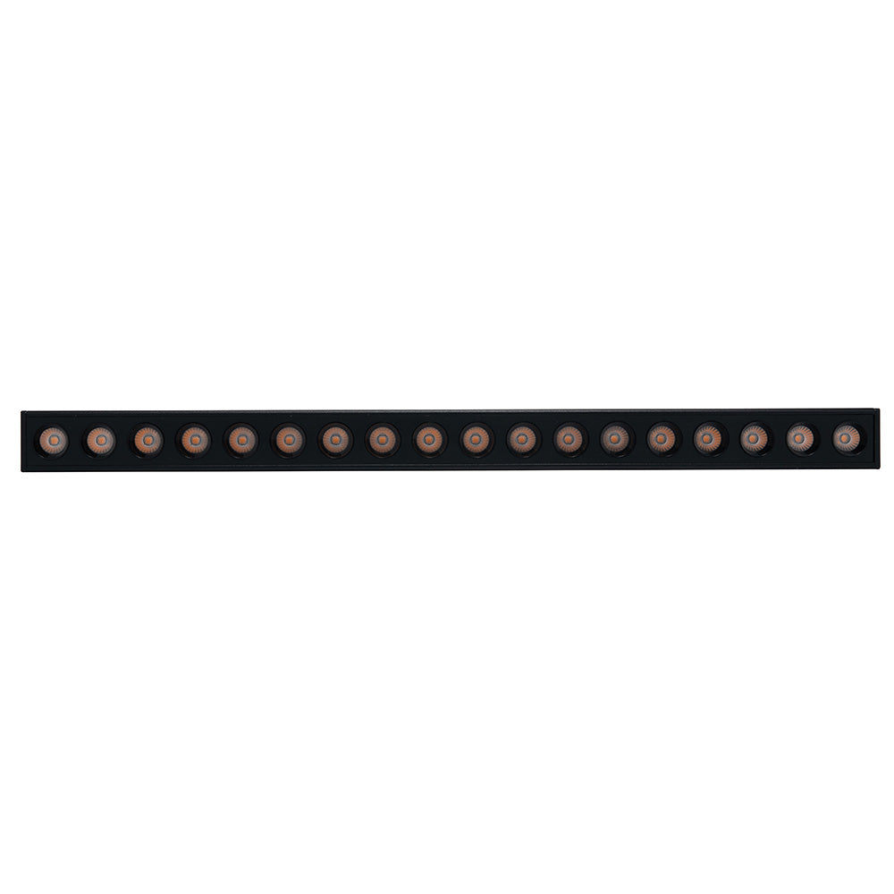 LUMINARIO HS-ION GRILLE LIGHT NEGRO, 18W 3000K, 1587LM