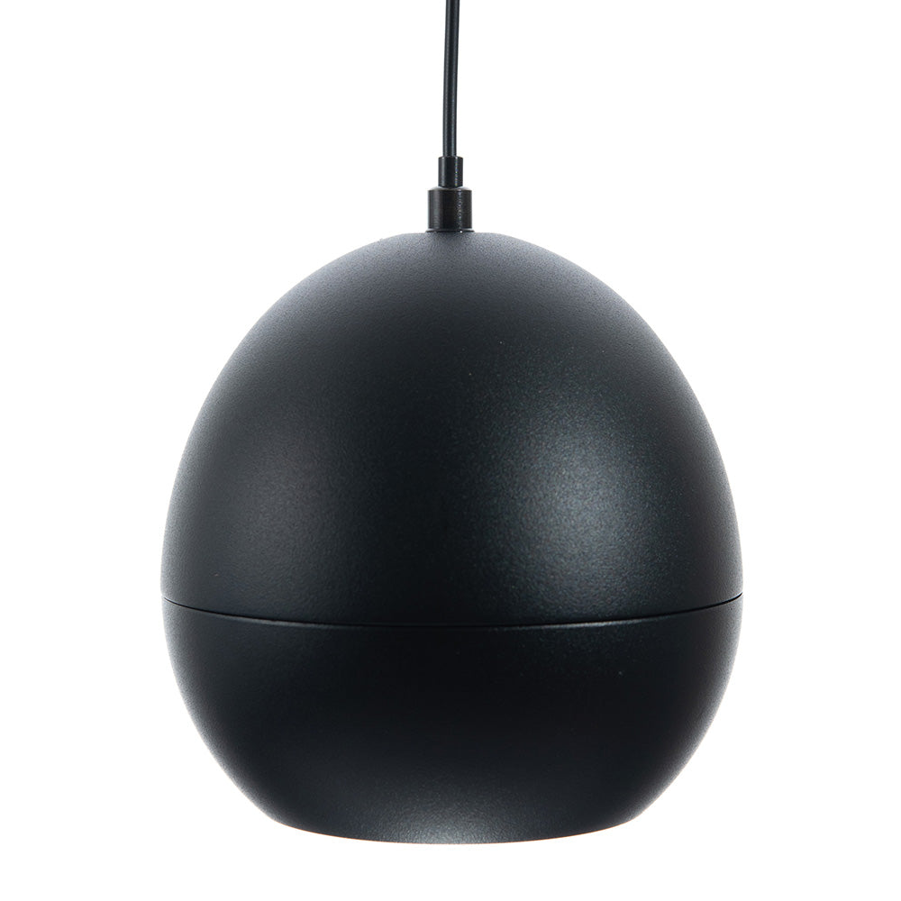 LUMINARIO HS-ION APPLE PENDANT NEGRO, 10W, 3000K, 940LM