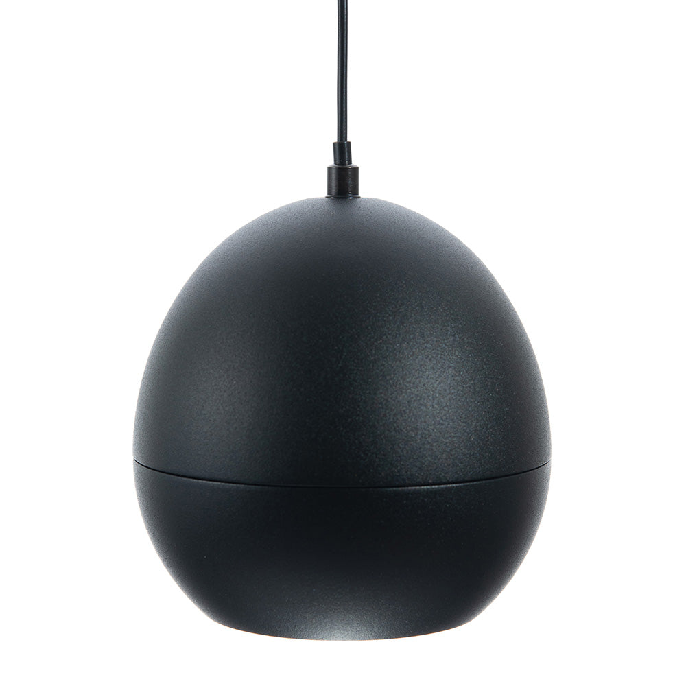 LUMINARIO HS-ION APPLE PENDANT NEGRO, 10W, 5000K, 940LM