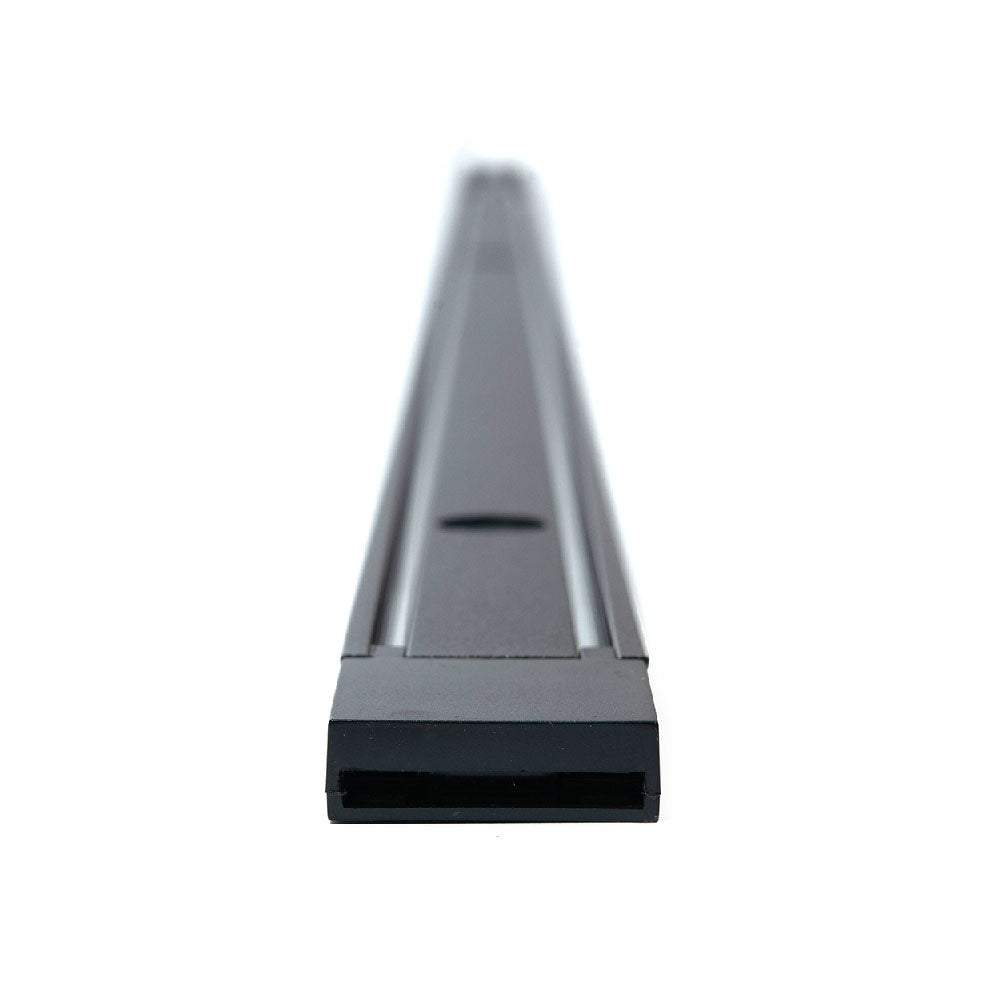 RIEL MAGNÉTICO SOBREPONER HS-ION ULTRA THIN NEGRO, 1 METRO
