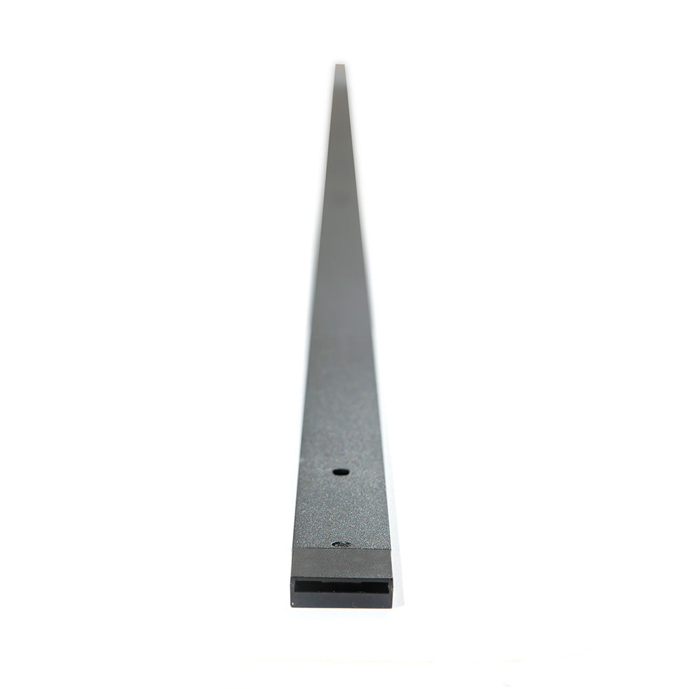 RIEL MAGNÉTICO SOBREPONER HS-ION ULTRA THIN NEGRO, 2 METROS