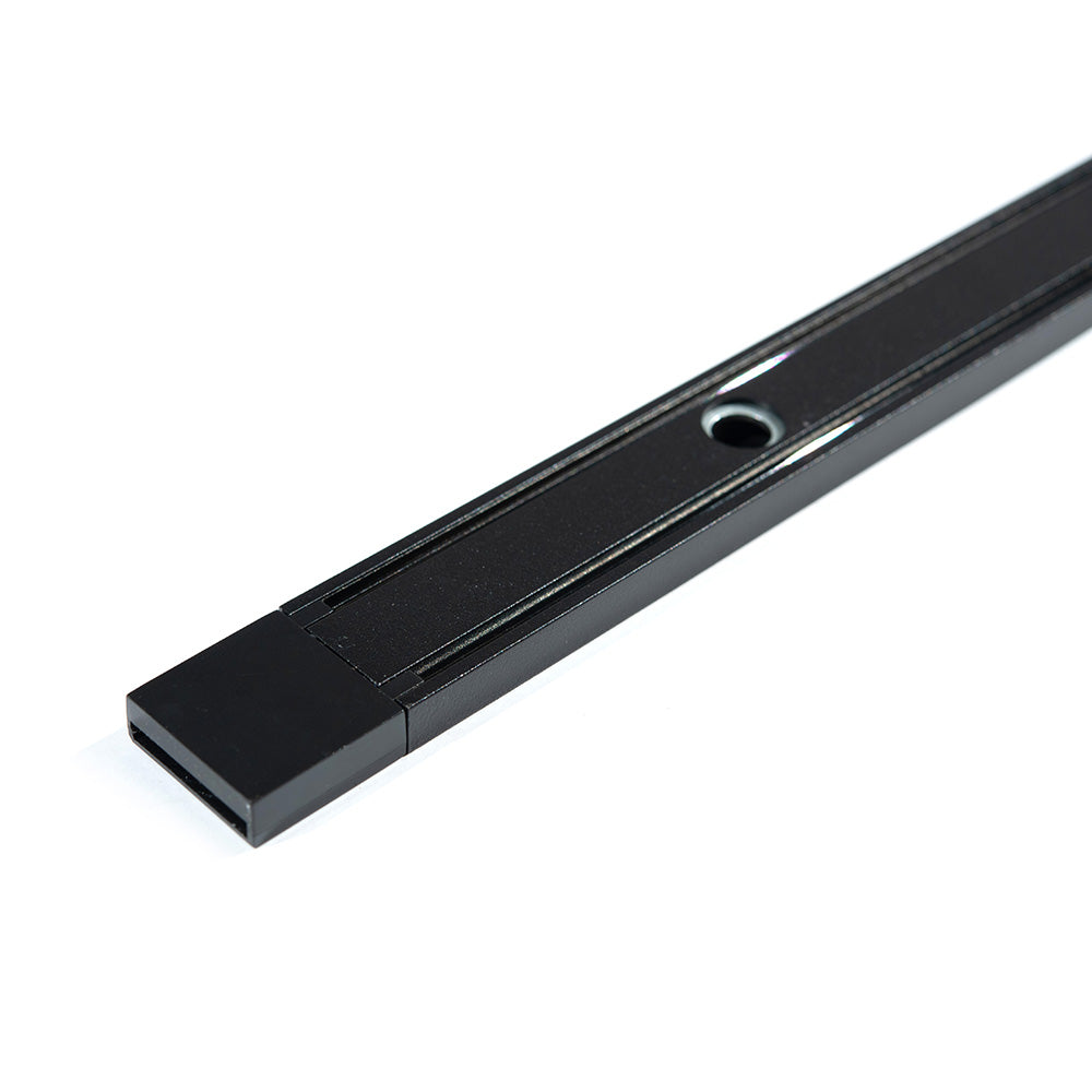 RIEL MAGNÉTICO SOBREPONER HS-ION ULTRA THIN NEGRO, 2 METROS