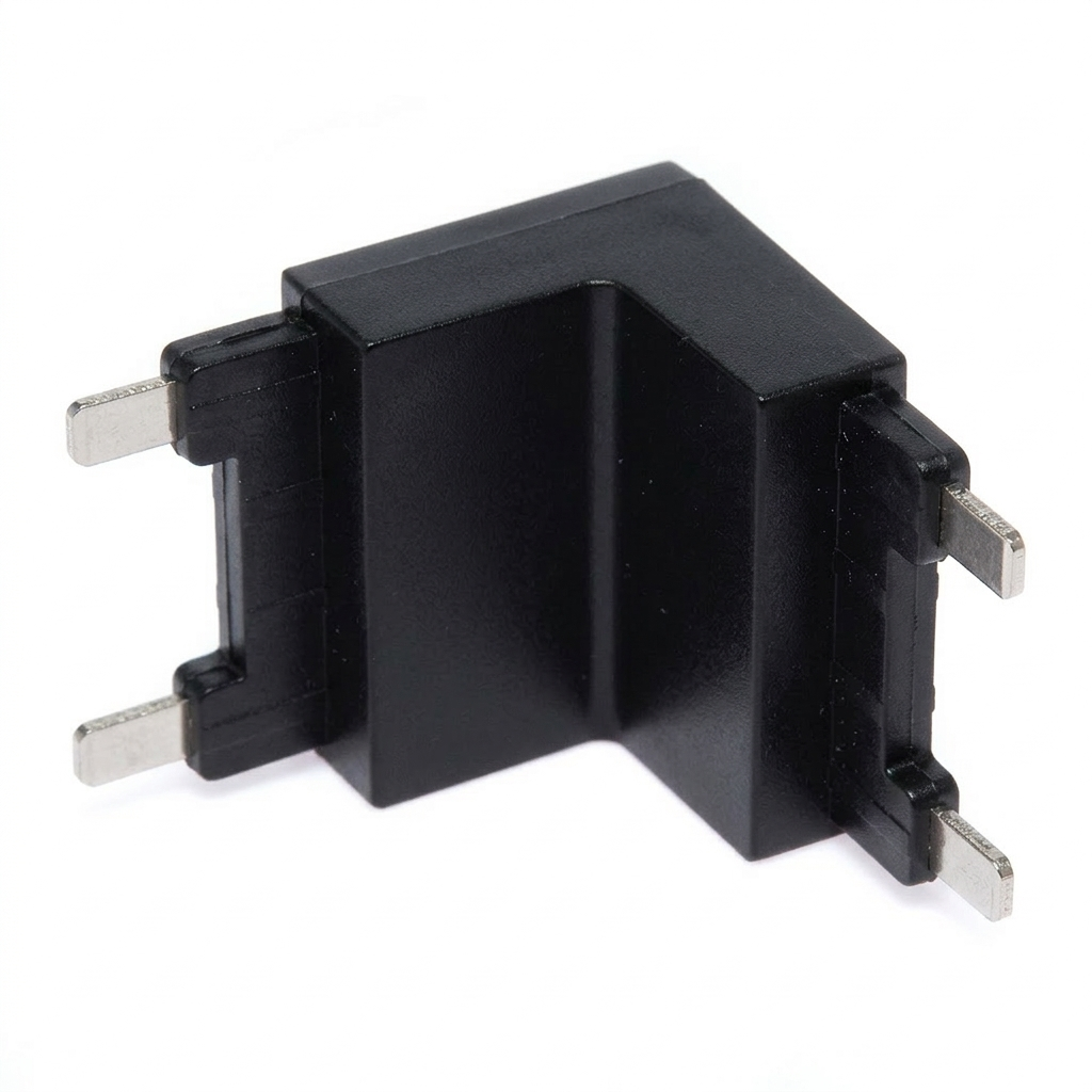 CONECTOR NEGRO PARA RIEL MAGNÉTICO HS-ION, TIPO V