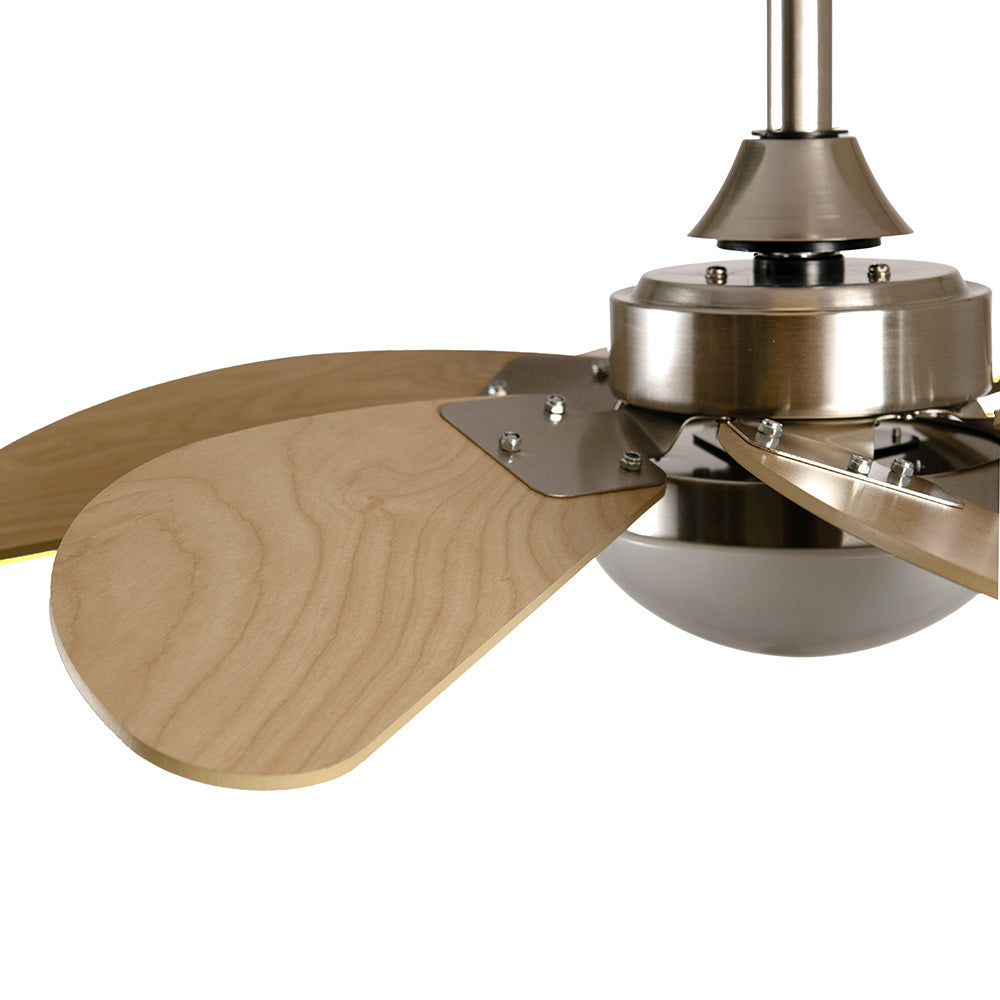 VENTILADOR DE TECHO CON LUZ LED 30" SHUVEL 6 VELOCIDADES CCT