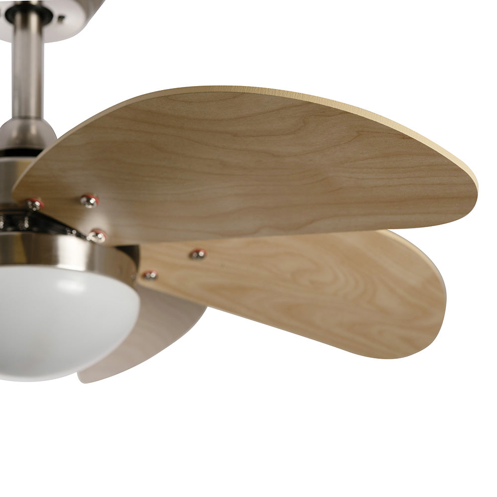 VENTILADOR DE TECHO CON LUZ LED 30" SHUVEL 6 VELOCIDADES CCT