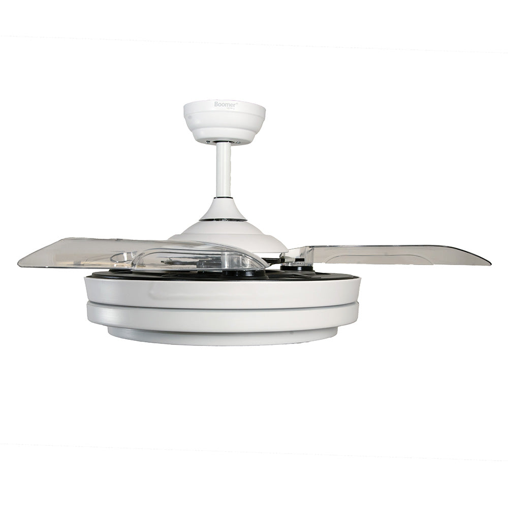 VENTILADOR DE TECHO CON LUZ LED 42" WA, RETRACTIL, CCT