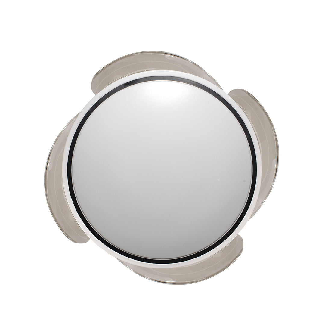 VENTILADOR DE TECHO CON LUZ LED NEGRO AN 42" RETRACTIL, CCT