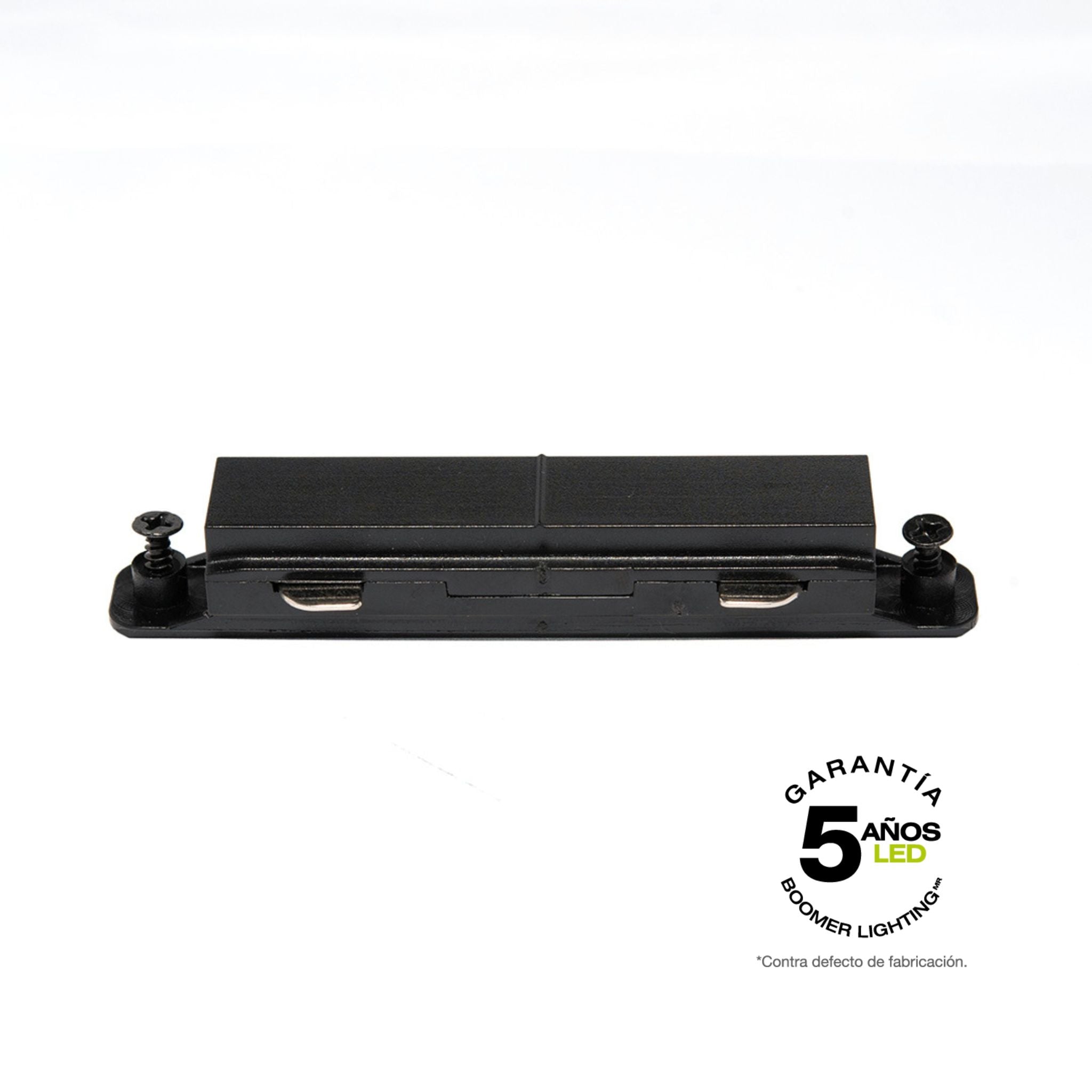 CONECTOR NEGRO TIPO I PARA RIEL HS3 DE ILUMINACIÓN