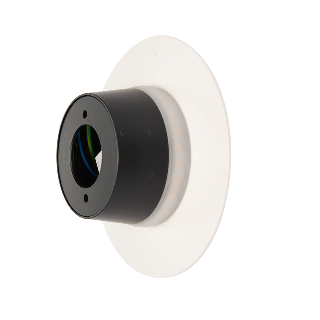ARBOTANTE BLANCO PARA PARED HALO 10W, LUZ CÁLIDA, 567 LM