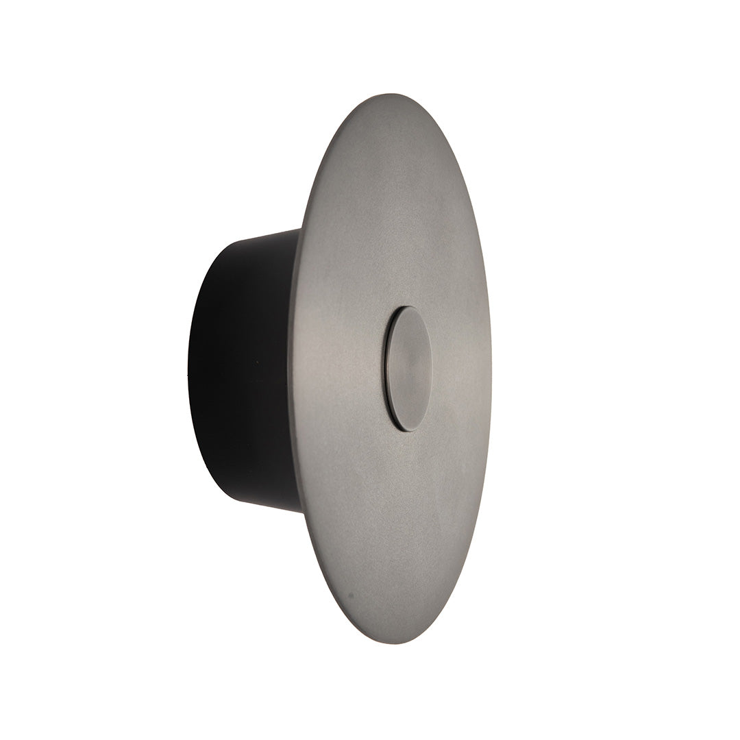 ARBOTANTE GRIS PARA PARED HALO 10W, LUZ CÁLIDA, 567 LM
