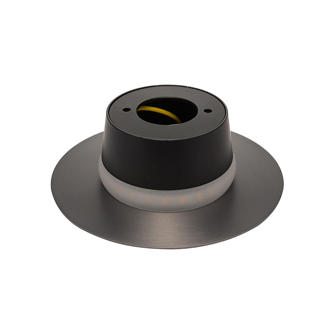 ARBOTANTE GRIS PARA PARED HALO 10W, LUZ CÁLIDA, 567 LM