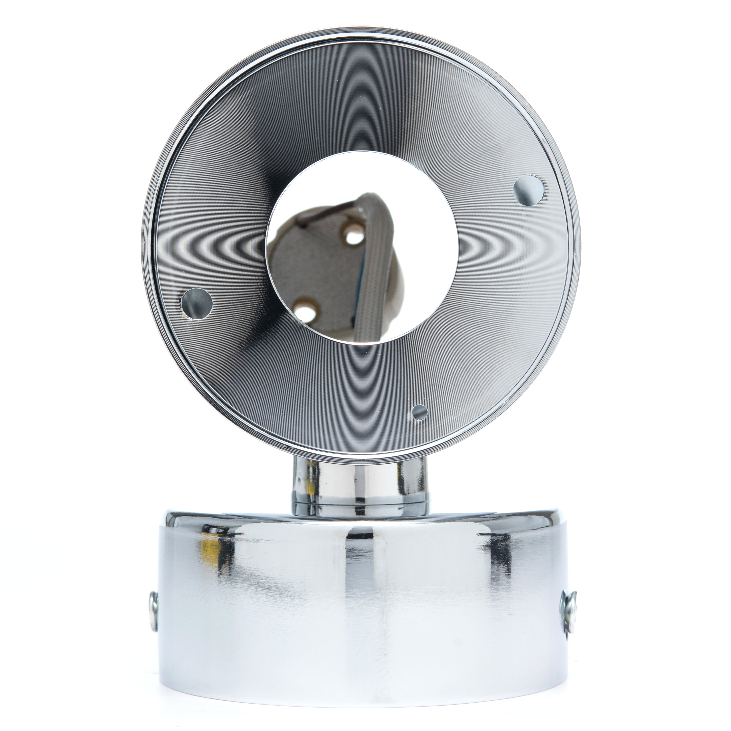 ARBOTANTE PARA PARED REFLEX PLATA, 6.5W, BASE GU10(x1) INT