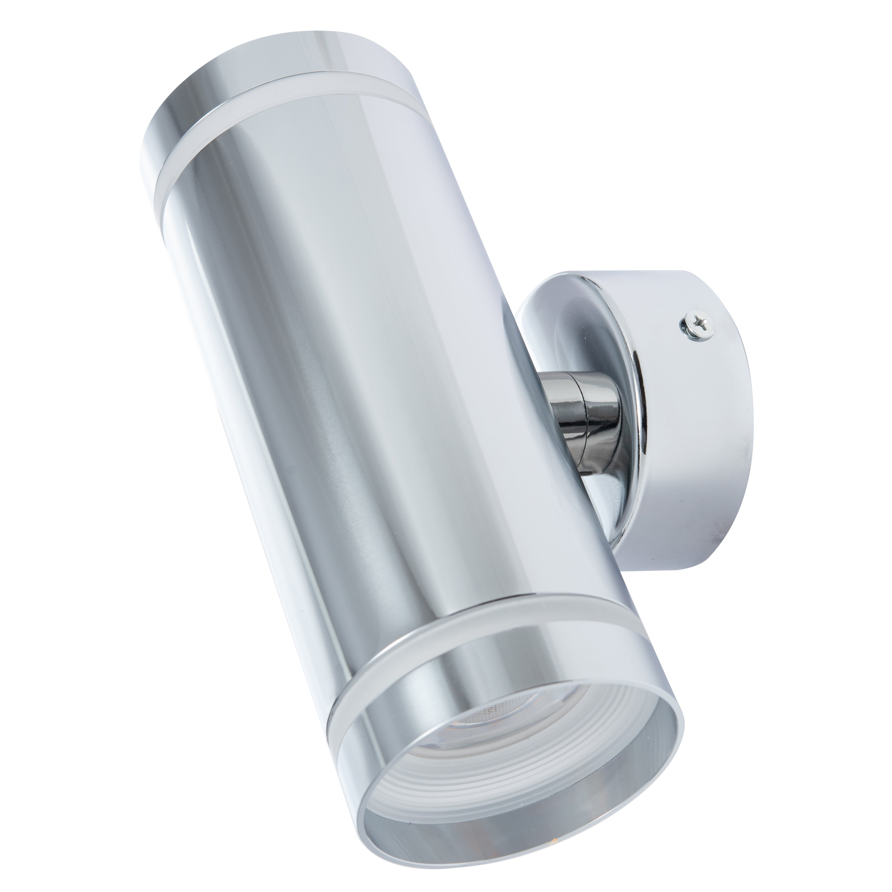 ARBOTANTE PARA PARED REFLEX 2 PLATA 6.5W, BASE GU10(x2) INT