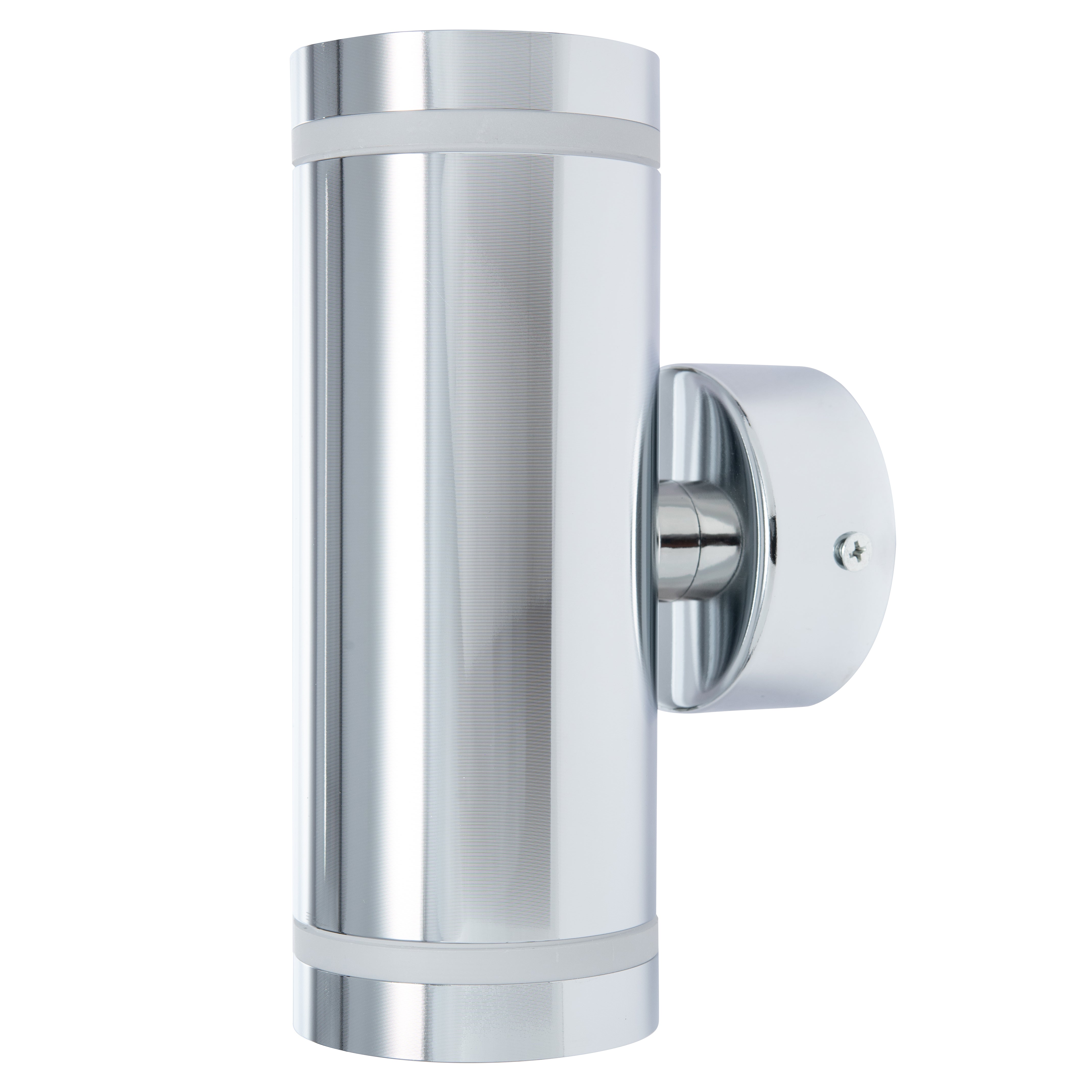 ARBOTANTE PARA PARED REFLEX 2 PLATA 6.5W, BASE GU10(x2) INT