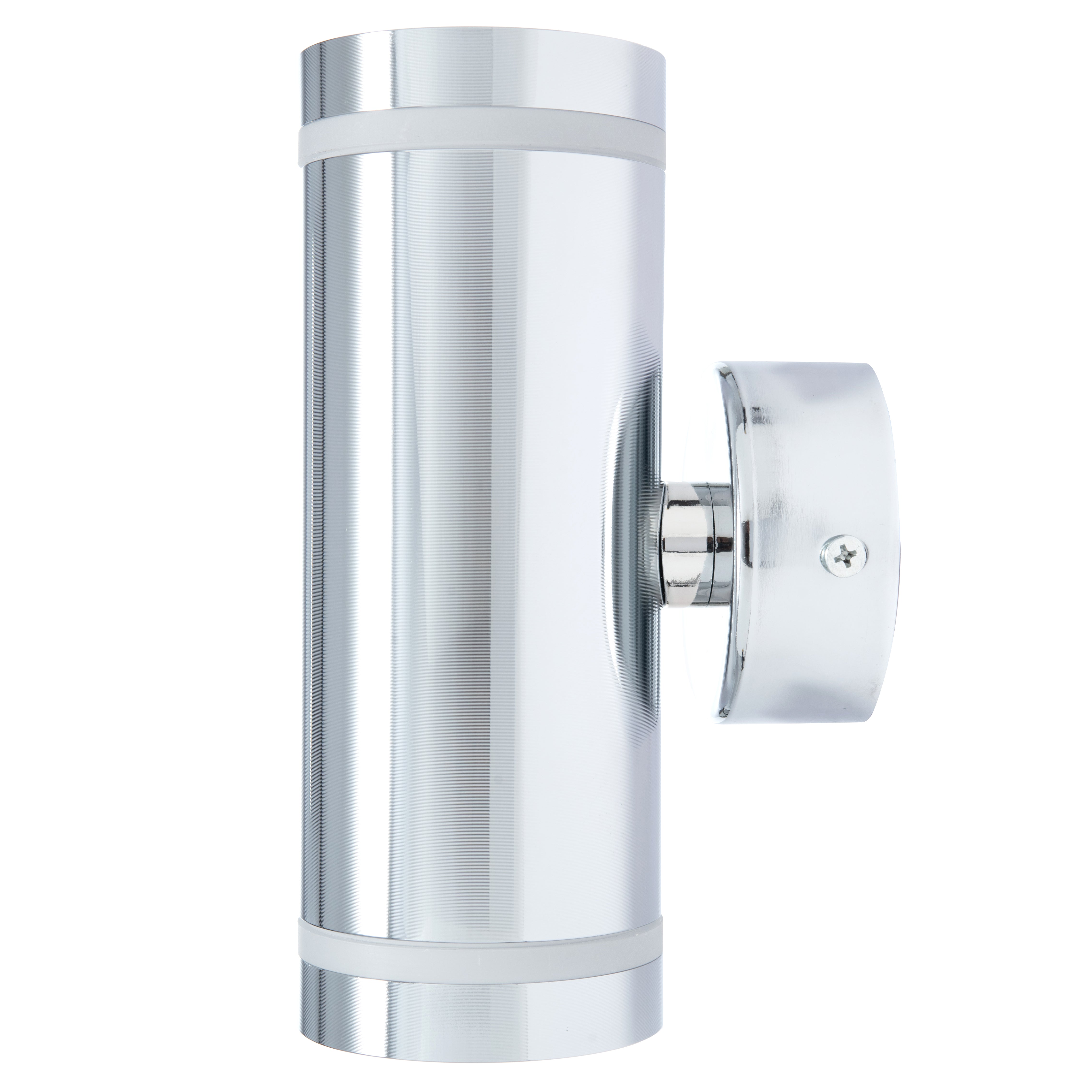 ARBOTANTE PARA PARED REFLEX 2 PLATA 6.5W, BASE GU10(x2) INT