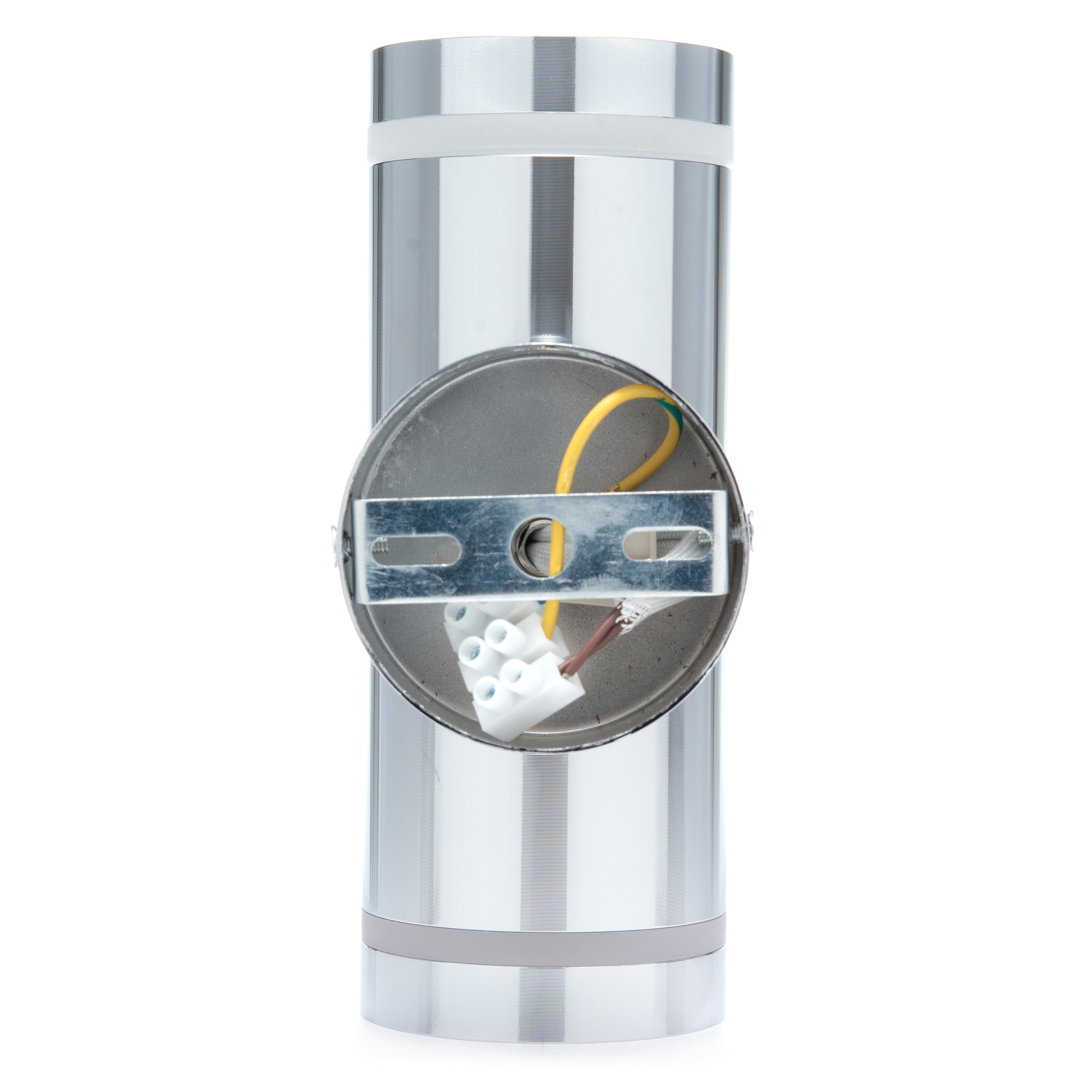 ARBOTANTE PARA PARED REFLEX 2 PLATA 6.5W, BASE GU10(x2) INT