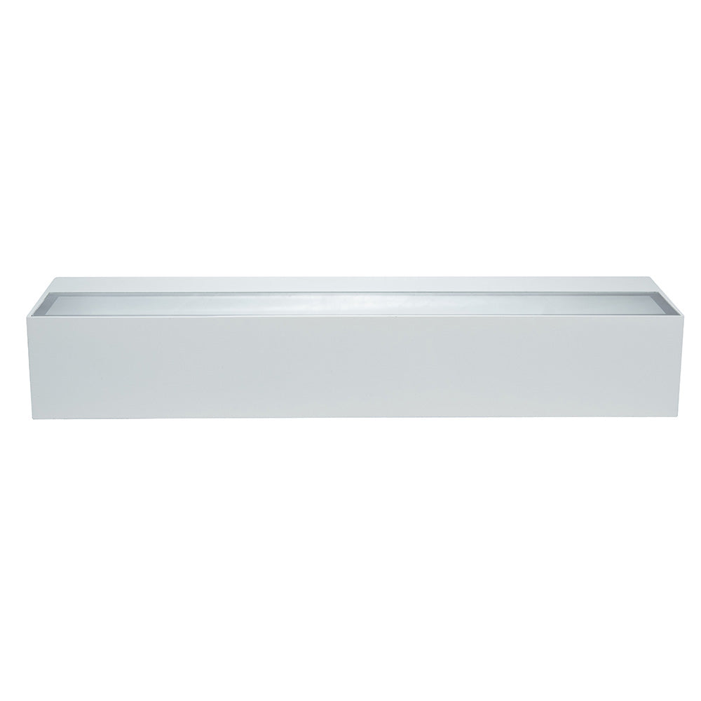 ARBOTANTE PARA PARED H BLANCO 18W LUZ CÁLIDA 900LM, EXTERIOR