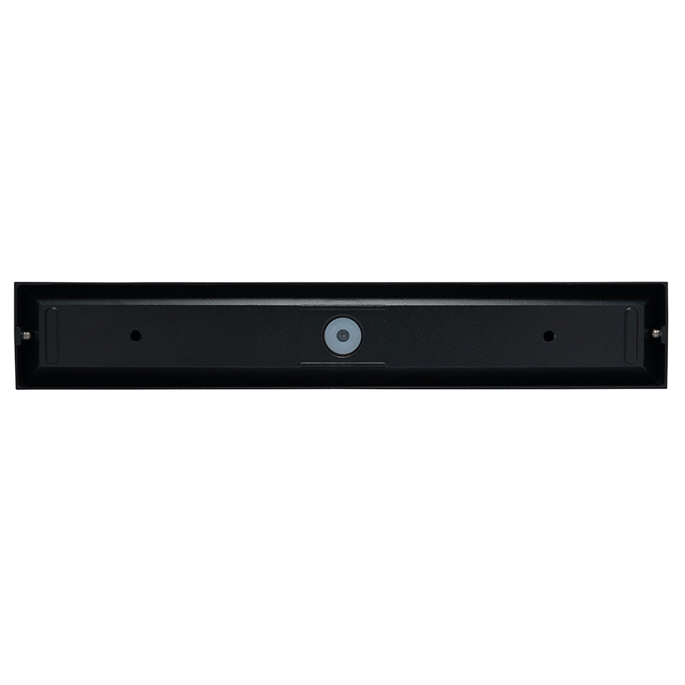 ARBOTANTE PARA PARED H NEGRO 18W LUZ CÁLIDA, 900LM, EXTERIOR