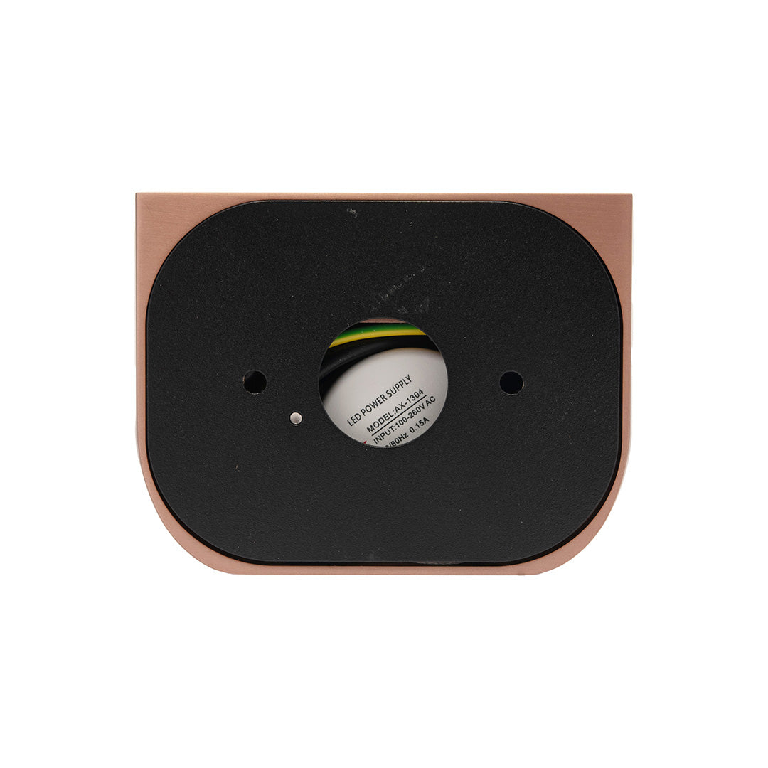 ARBOTANTE COBRE PARA PARED CLOUD 8W, LUZ CÁLIDA, 494 LM