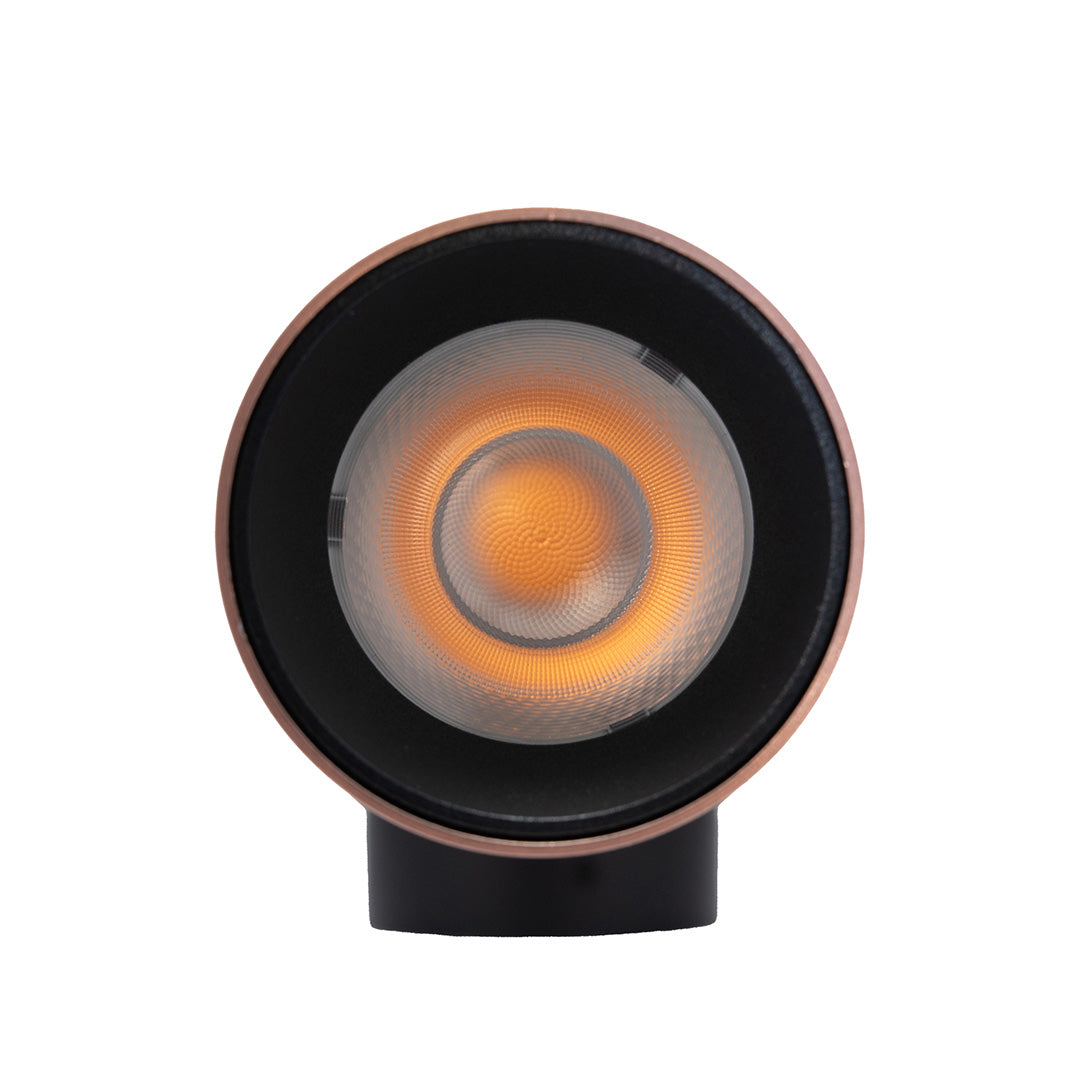 ARBOTANTE COBRE PARA PARED ZEN 2X10W, 36°, LUZ CÁLIDA, 822 LM