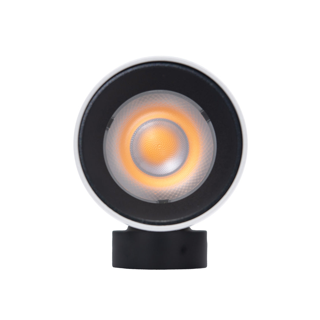 ARBOTANTE GRIS PARA PARED ZEN 10W, 36°, LUZ CÁLIDA, 818 LM