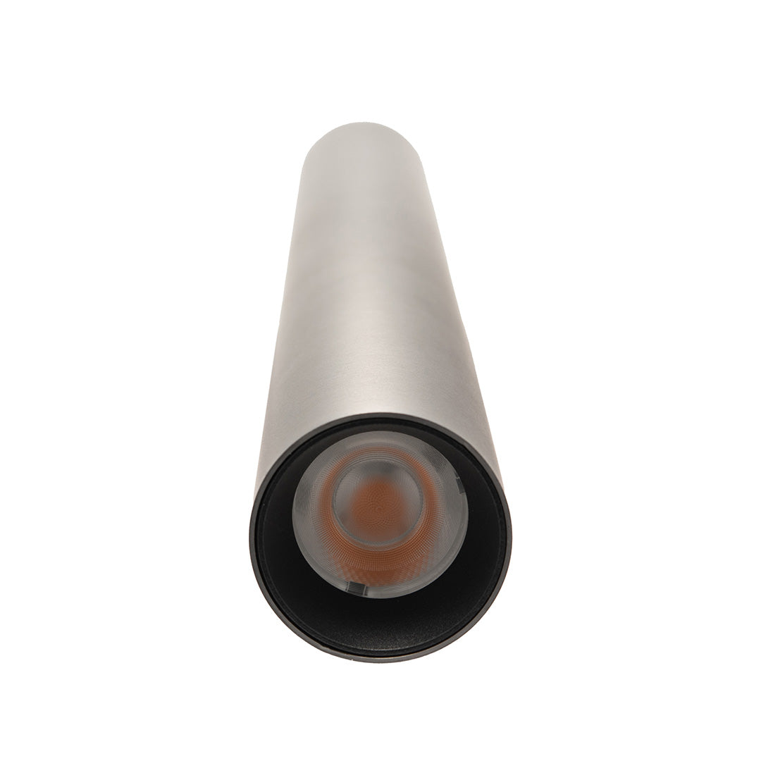 ARBOTANTE GRIS PARA PARED ZEN 2X10W, 36°, LUZ CÁLIDA, 822 LM