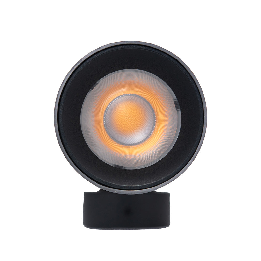 ARBOTANTE GRIS PARA PARED ZEN 2X10W, 36°, LUZ CÁLIDA, 822 LM