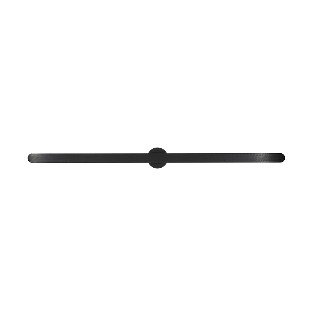 ARBOTANTE NEGRO AXIS PARA PARED 12W, LUZ CÁLIDA, 822 LM