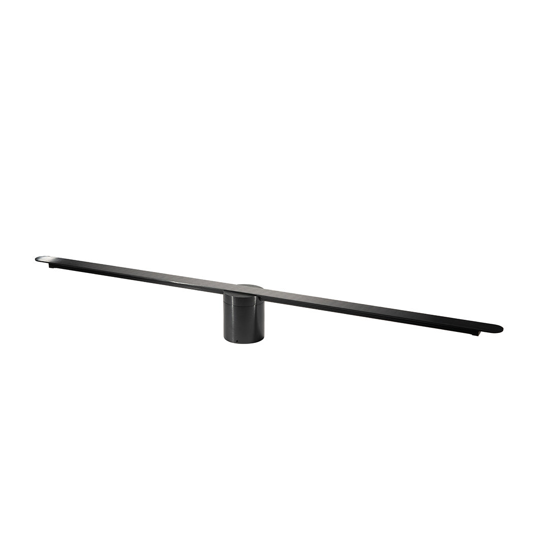 ARBOTANTE NEGRO AXIS PARA PARED 12W, LUZ CÁLIDA, 822 LM
