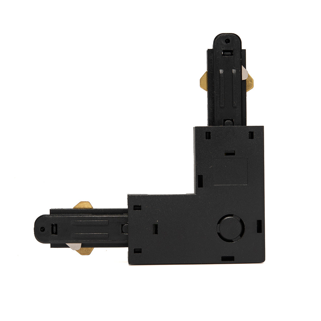 CONECTOR NEGRO PARA RIEL HS 3, TIPO L