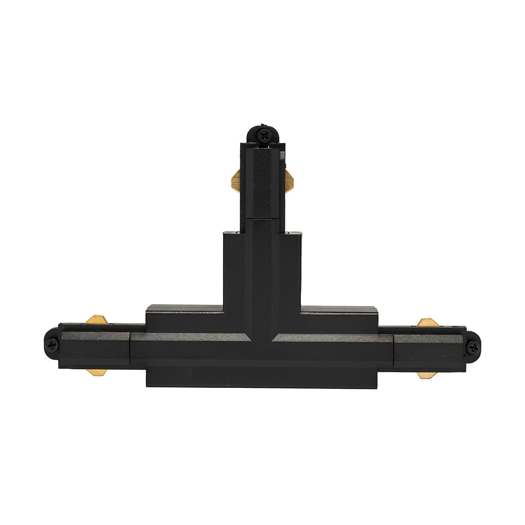 CONECTOR NEGRO PARA RIEL HS 3, TIPO T