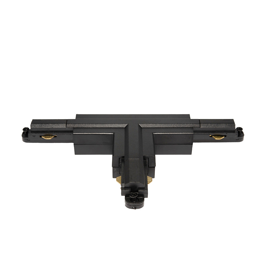 CONECTOR NEGRO PARA RIEL HS 3, TIPO T