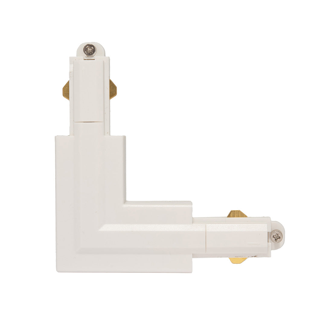 CONECTOR BLANCO PARA RIEL HS 3, TIPO L