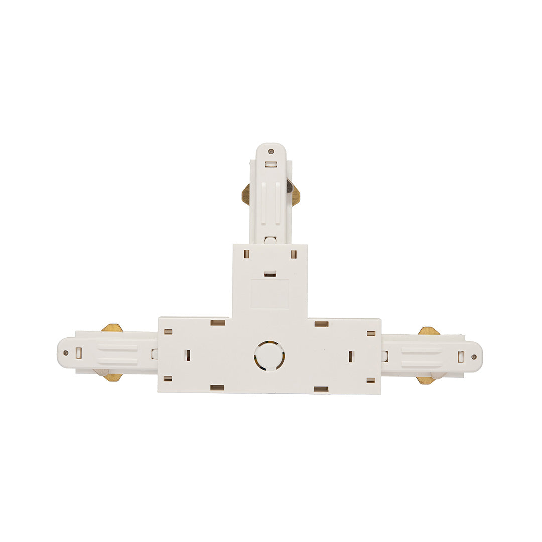 CONECTOR BLANCO PARA RIEL HS 3, TIPO T