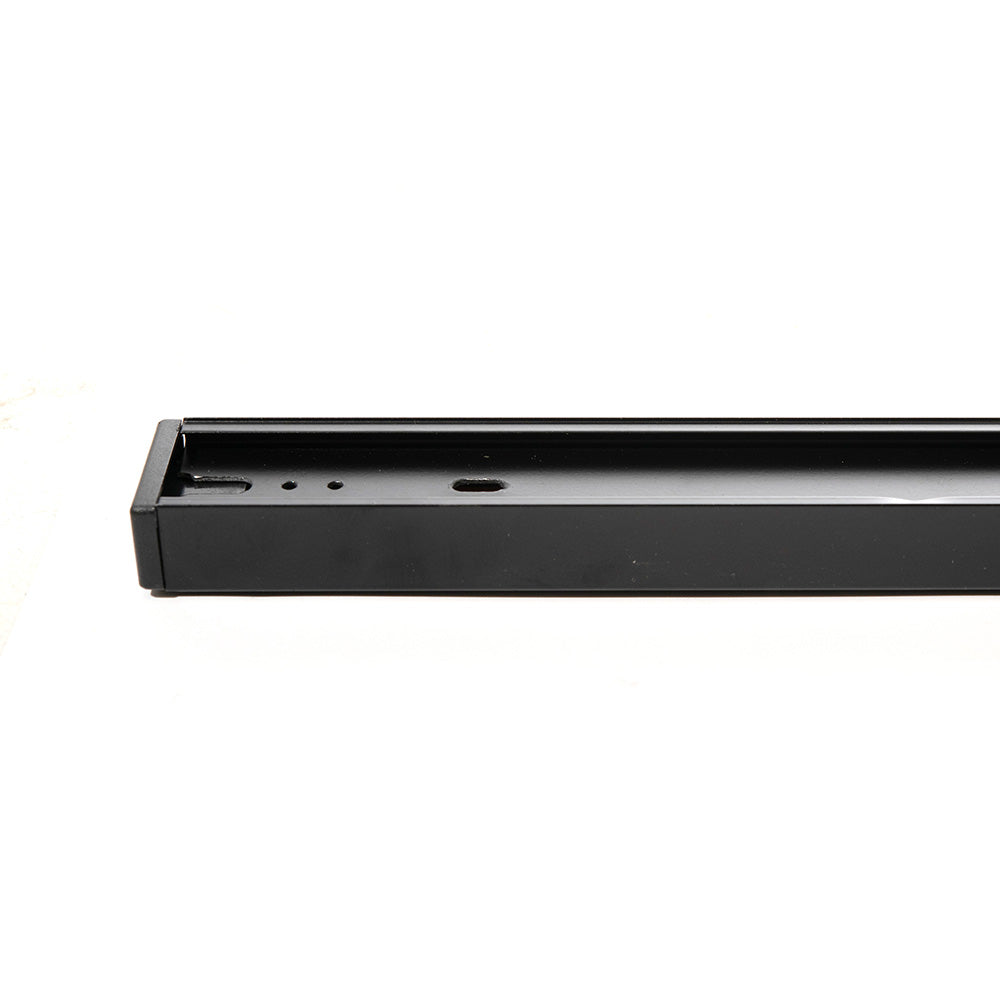 RIEL ELÉCTRICO SOBREPONER HS NEGRO, 1 METRO