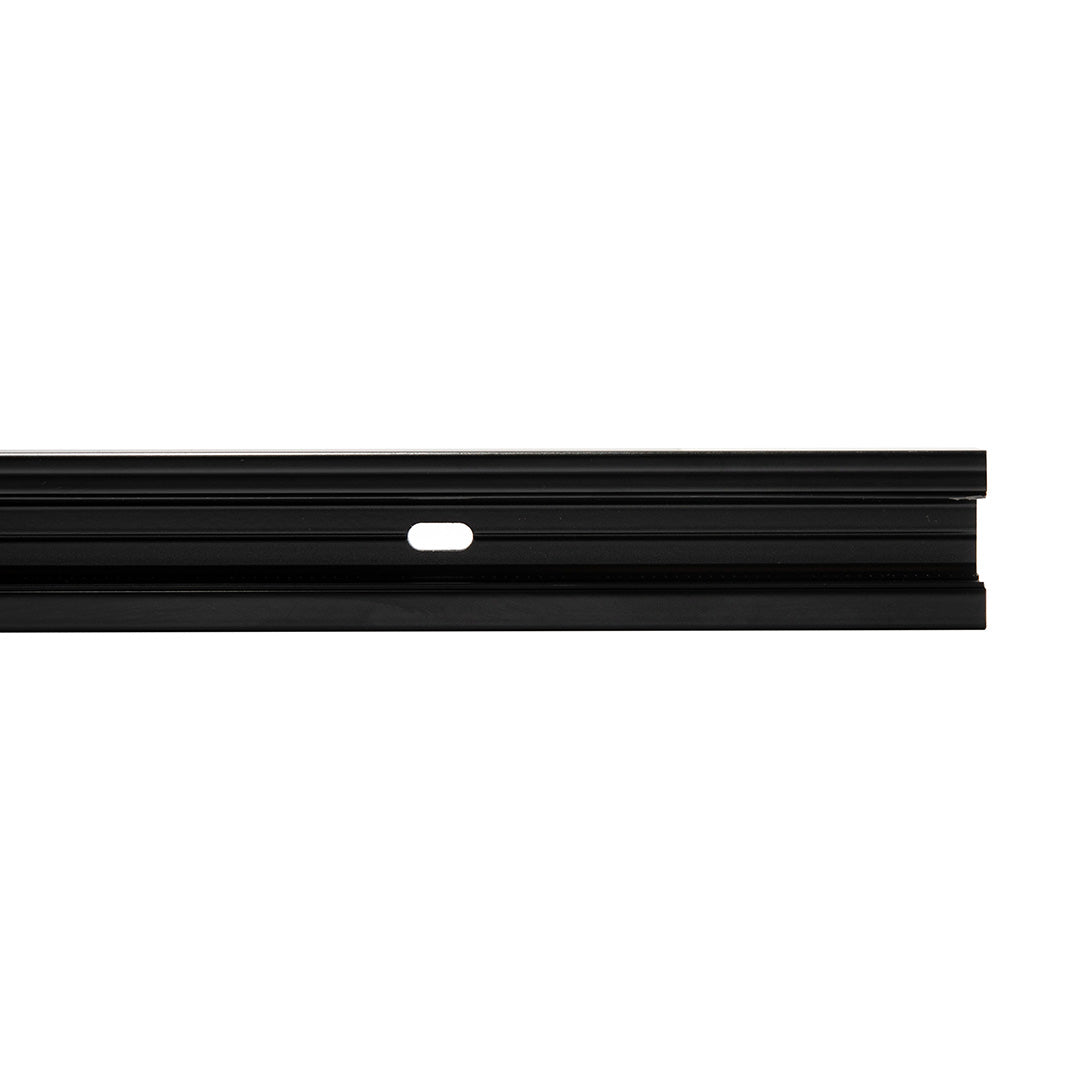 RIEL ELÉCTRICO SOBREPONER HS 3 NEGRO, 1 METRO