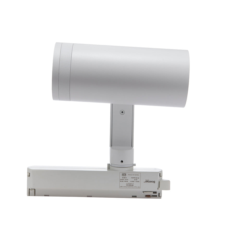 LUMINARIA PARA RIEL ELÉCTRICO ZOOM LIGHT BLANCO 20W 4000K