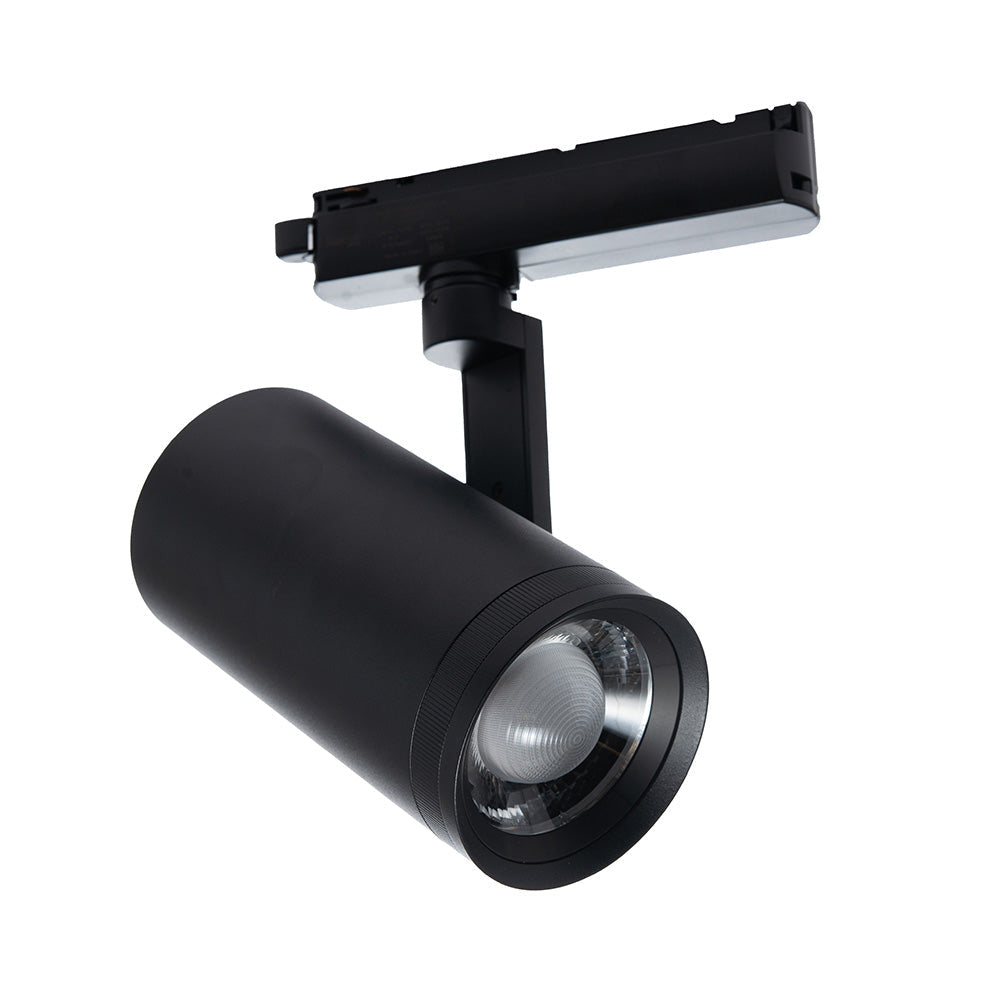 LUMINARIO HS TRACK ADJUSTABLE ZOOM LIGHT NEGRO, 30W, 3000K