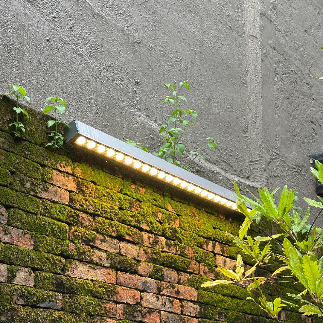 LUMINARIO HS-XQ WALL WASHER NEGRO 48W, 3000K