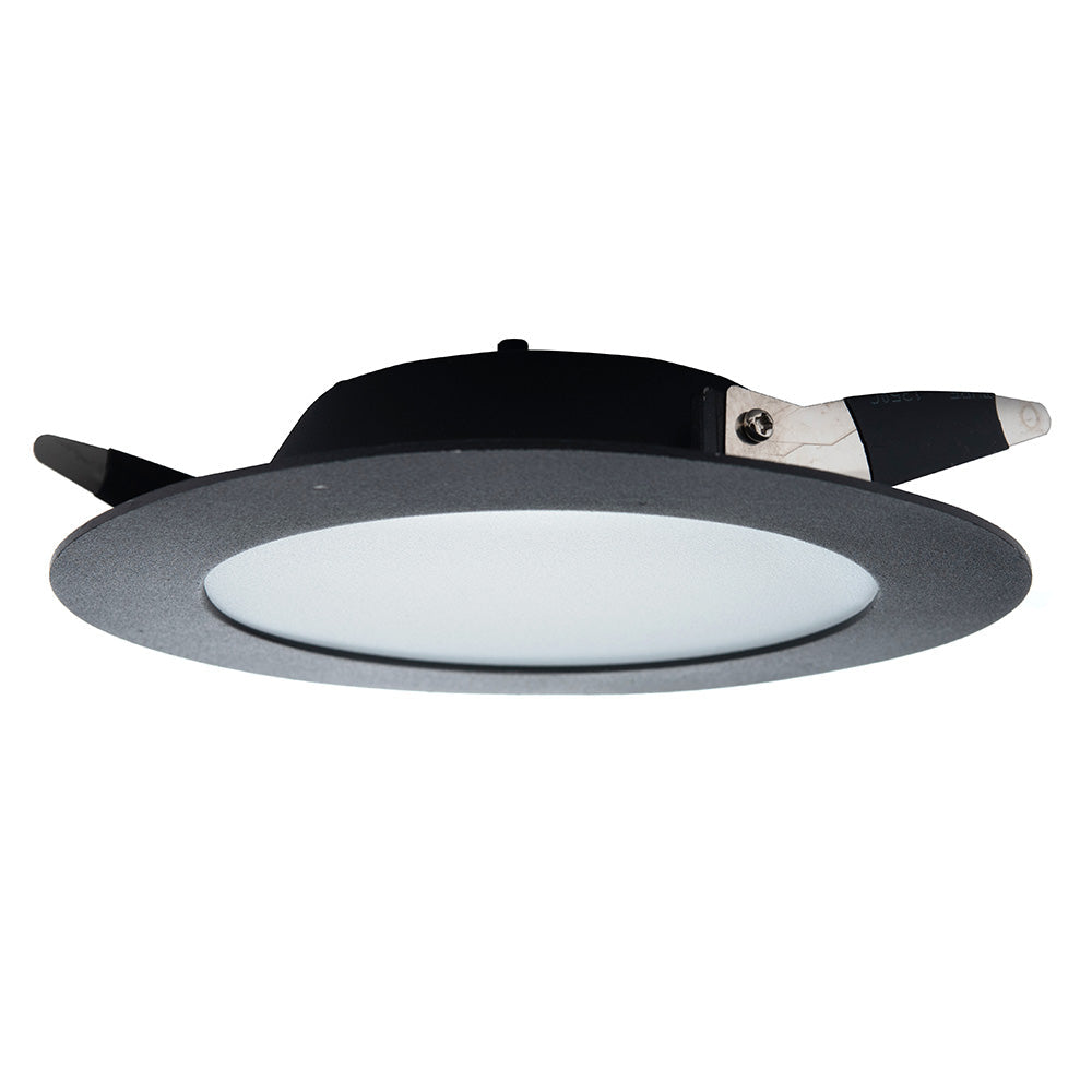 EMPOTRABLE LED NEGRO 12W LUZ NEUTRA 1320 LM IP44 PANDORA