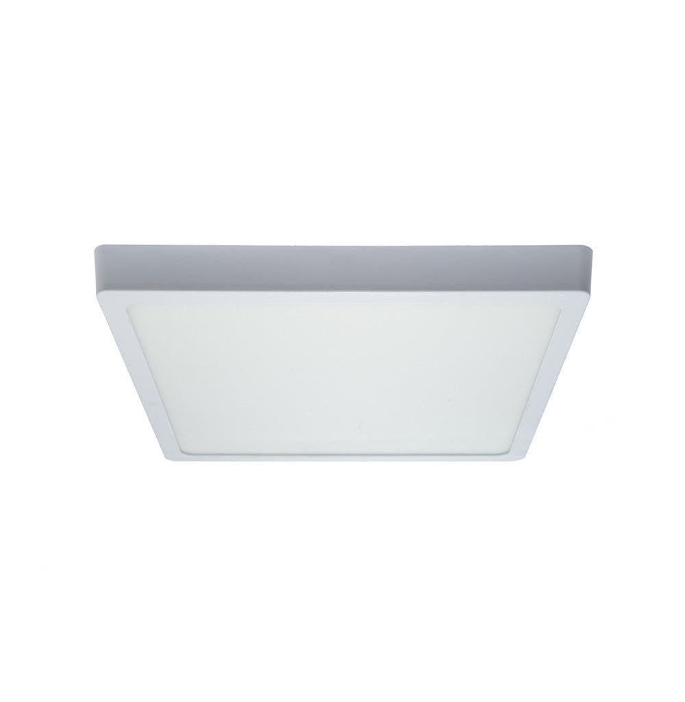 LÁMPARA PANEL LED CUADRADO PARA SOBREPONER, 24W, LUZ FRÍA