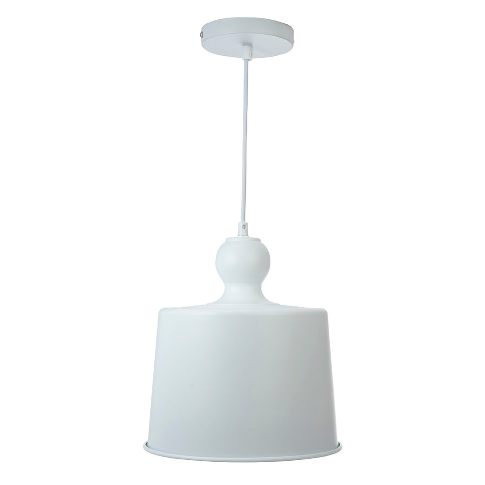 LÁMPARA COLGANTE GIANNI BLANCO, 15 W, BASE E27, INTERIOR, AL
