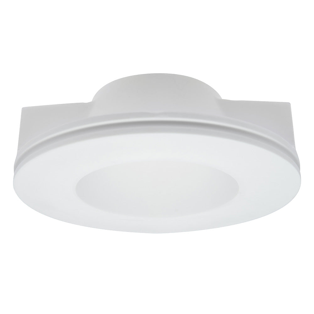 MARCO EMPOTRABLE Y5R5 DE YESO PARA FOCO LED, 8W, BASE MR16