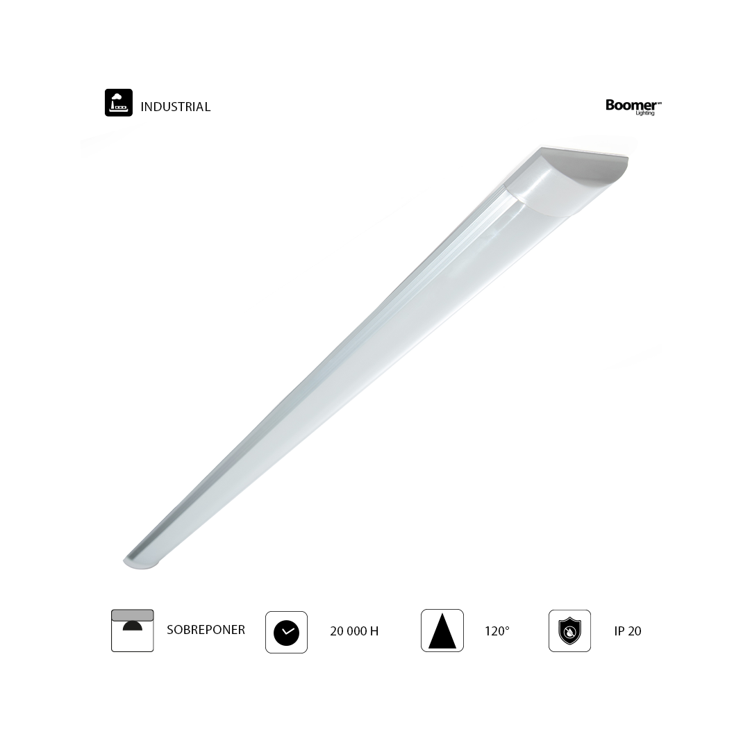 LÁMPARA LED LINEAL SCORPIO, 36W, LUZ NEUTRA, 2340 LM