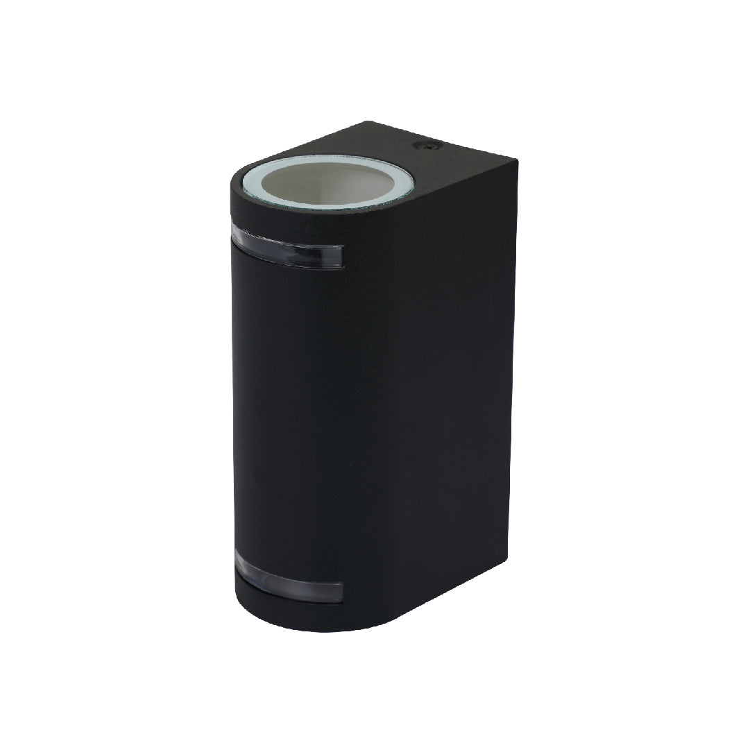 LÁMPARA ARBOTANTE R2 NEGRO, BASE GU10, 13 W, EXTERIOR